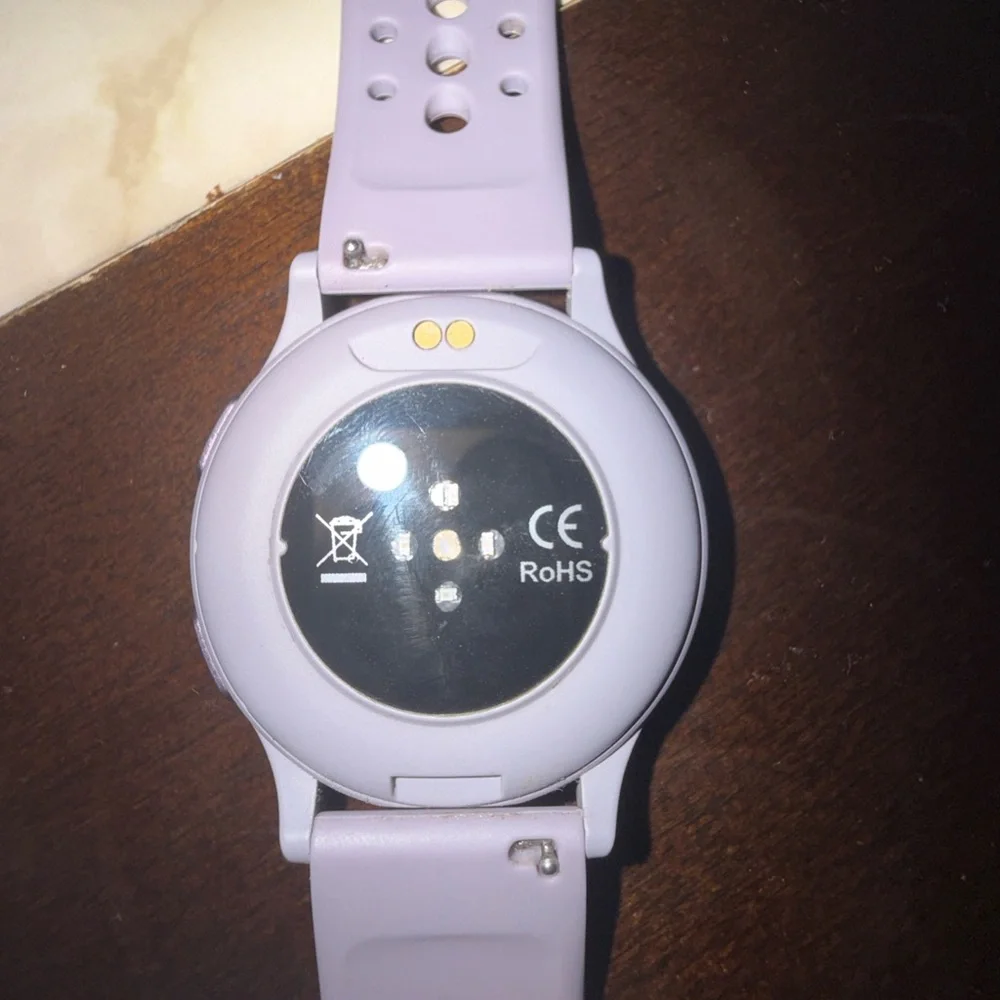 Lavender Smartwatch with Extra Strap - Picture 11 of 11